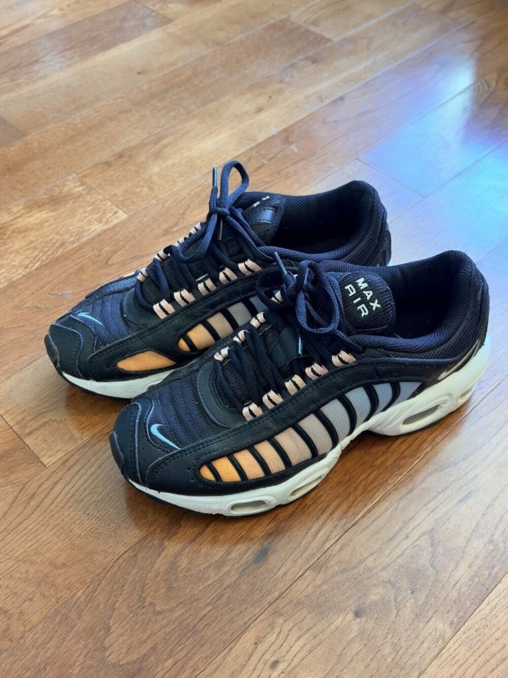 Nike Air Max Tailwind 4 Black Coral Stardust Women's 7